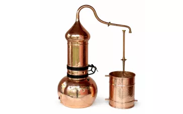 Alembic aromatornyos illóolaj lepárló 10 literes