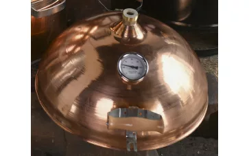 Kupola DES 30-34l-hez vízzáras kivitel