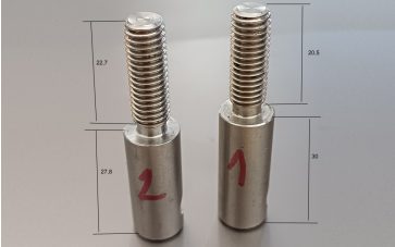 Leszorító csavar, RÖVID