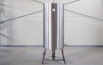   PRO-TT rozsdamentes acél tartályos hűtő, tányéros 170l - BILINCSES