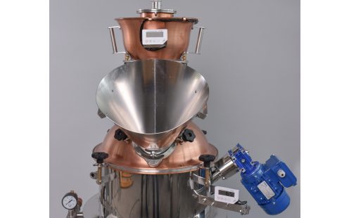 Betöltő tölcsér Tulipán lepárlóhoz