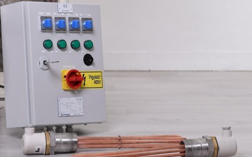 Elektromos fűtés 12 kW (fatüzelésű üstházas üst fejlesztéséhez)