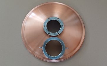 Kupola (betöltő ajtó és lefogatás nélkül)