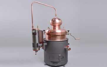 HP 100 Keverős leengedőcsapos pálinkafőző