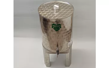 Rozsdamentes tartály 25l, csappal (KIEG20267)