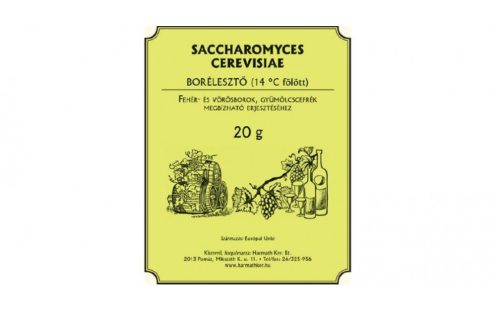 Saccharomyces Cerevisiae - Fajélesztő gyümöcscefre erjesztéshez