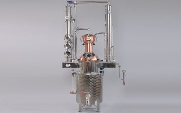 Professzionális kombinált pálinkafőző 95l - Triász