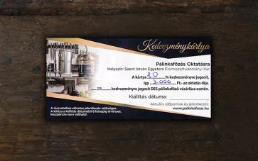 Ajándékkártyák, kedvezménykártyák
