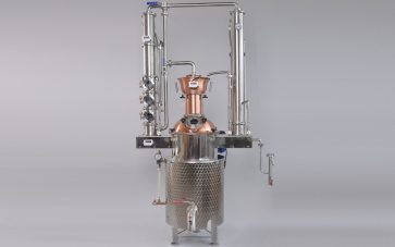 Triász - Professzionális kombinált pálinkafőző 95l