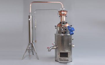 Tulipán - Aromakosaras duplafalú kisüsti pálinkafőző 95l